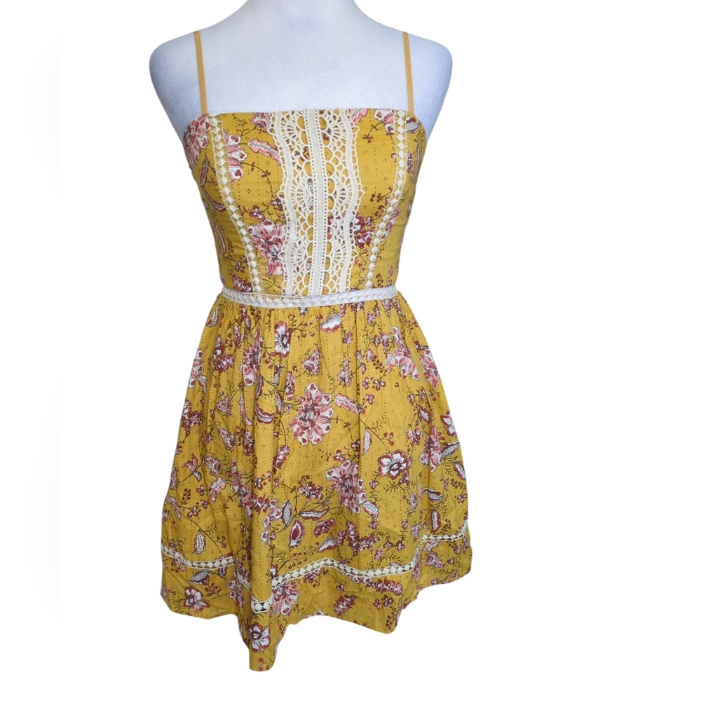 Jode Kristopher dress size 0 style 4101-kt3c floral mini dress